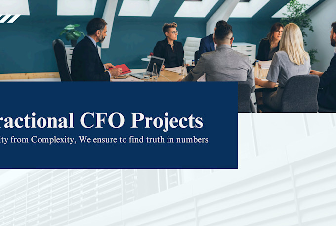 provide fractional cfo service for financial modeling, planning and forecasting